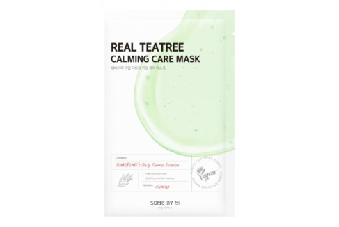 Some By Mi Тканевая маска с экстрактом чайного дерева Real Teatree Calming Care Mask 20мл