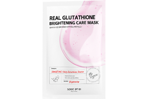 Some By Mi Тканевая маска для сияния кожи Real Glutathion Brightening Care Mask 20мл