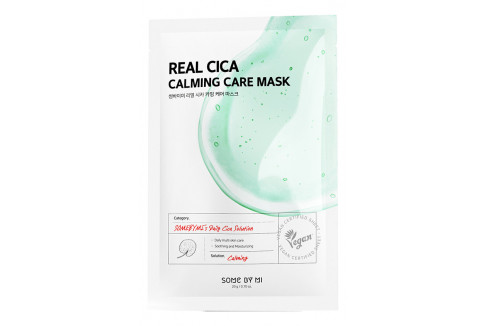Some By Mi Успокаивающая тканевая маска с центеллой Real Cica Calming Care Mask 20мл