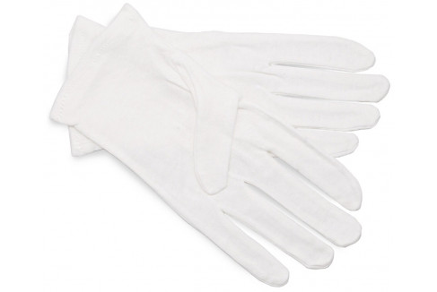 Solomeya Косметические перчатки 100% хлопок(1 пара в пласт.пак.)/100%Cotton Gloves for cosmetic use