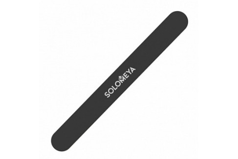 Solomeya Проф.пилка д/искусств. ногтей Graphite Nail File/Графит100/100грит(закругленная)210301