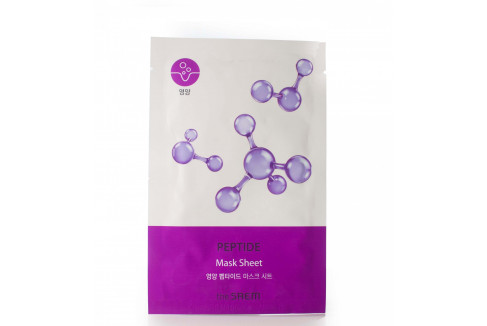 THE SAEM Маска на тканевой основе для лица BIO SOLUTION Nourishing Peptide Mask Sheet