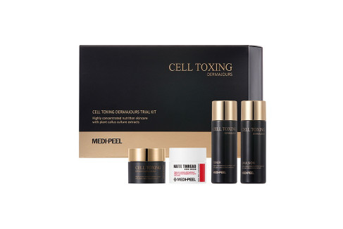 Medi-Peel Набор миниатюр с лифтинг эффектом Medi-Peel CELL TOXING DERMAJOURS TRIAL KIT(30*2+10*2 ML)