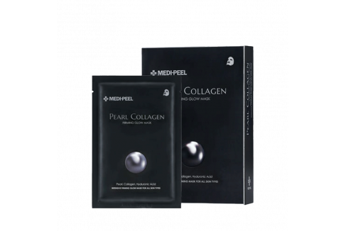 Medi-Peel Разглаживающая маска с жемчугом и коллагеном Pearl Collagen Mask (25ml)