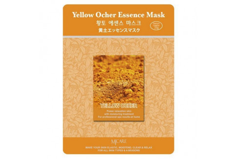 MIJIN Маска тканевая охра Yellow Ocher Essence Mask 23гр