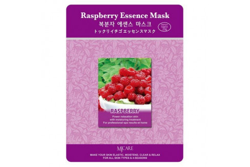 MIJIN Маска тканевая малина Raspberry Essence Mask 23гр