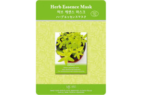 MIJIN Маска тканевая экстракты трав Herb Essence Mask 23гр