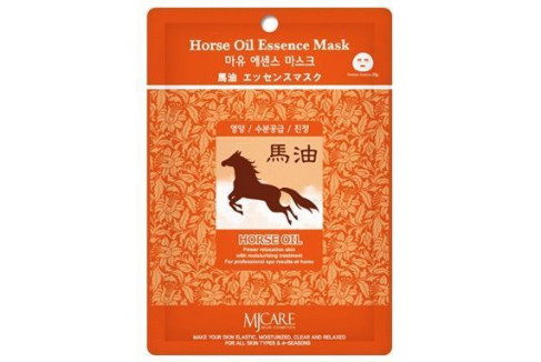MIJIN Маска тканевая конский жир Horse Oil Essence Mask 23гр