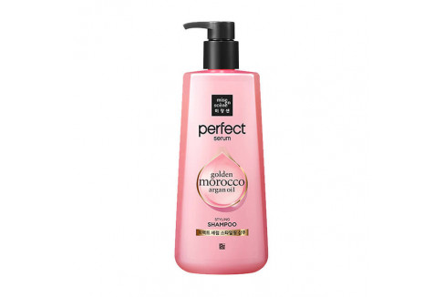 MISE EN SCENE Шампунь для поврежденных волос Perfect Serum Styling Shampoo Golden Morocco Argan Oil