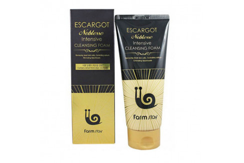 Farm Stay Пенка с муцином королевской улитки Escargot Noblesse Intensive Cleansing Foam 180мл
