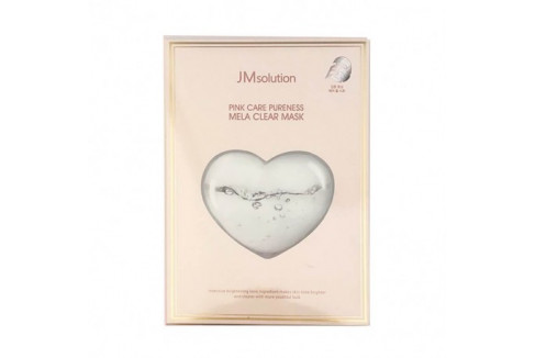 JM Solution Маска для ровного тона и сияния кожи PINK CARE PURENESS MELA CLEAR MASK 30ml
