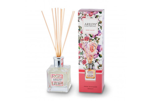 AREON Ароматизаторы HOME PERFUME "STICKS GARDEN (BOTANIC) 150 ML" ..1.12.. (/704-HBO-09/ Rose Valley ..1.12..)