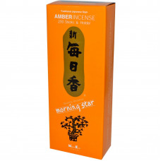 Японские благовония MS 200 Amber (200 шт.+подст.)
