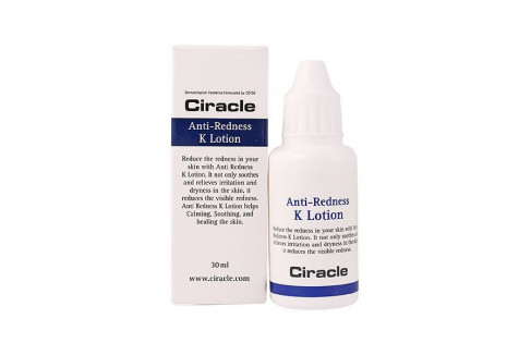 CIRACLE Лосьон против покраснения кожи Anti-Redness K Lotion 30мл