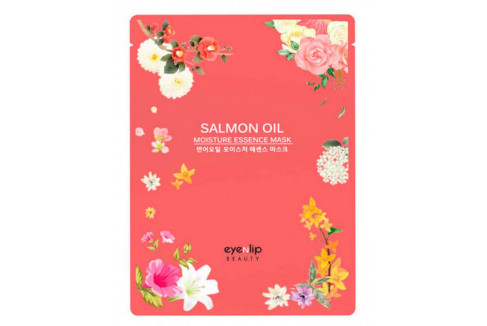 EYENLIP Маска для лица тканевая SALMON OIL MOISTURE ESSENCE MASK 25мл